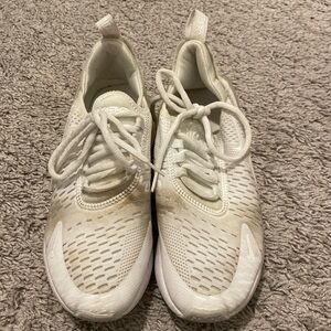 white nike air max 270
